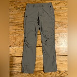 Howler Bros Pants Mens 30x32 Gray Shoalwater Tech Lightweight Fishing Hiking